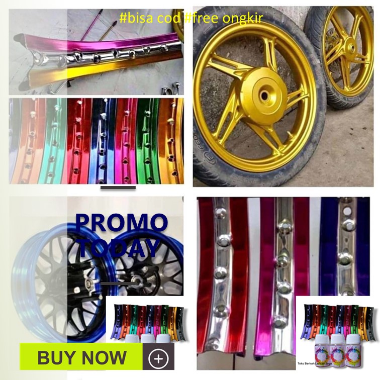 

(OLES)12,5 ML CANDY PAINT STAR OTOMOTIF Pewarna Logam Chrome Permanen Candy Paint anti luntur