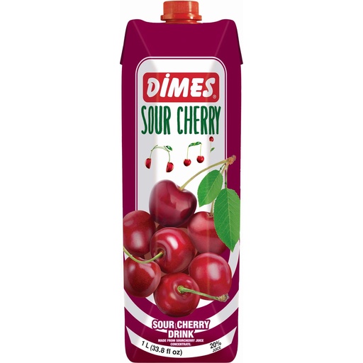 

Dimes Sour Cherry Nectar Juice Drink Sari Buah Jus Ceri Kecut Mocktail