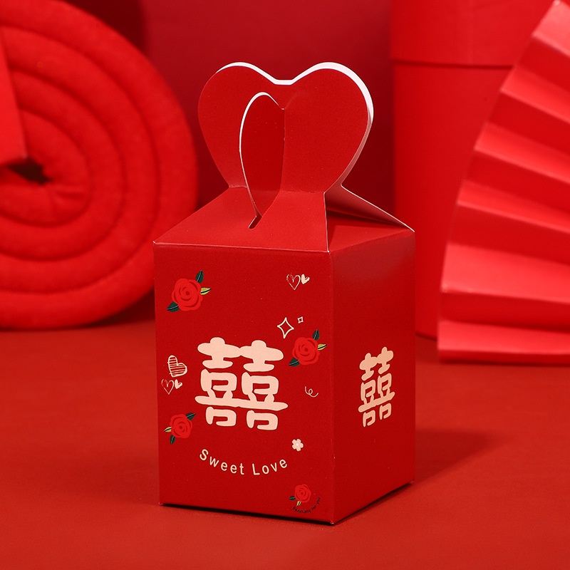 

(Gucin) KOTAK PERMEN WEDDING SHUANGXI CANDY BOX SHUANG XI SOUVENIR CANDI BOX TEAPAI