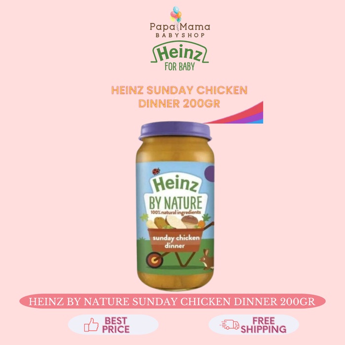 

Heinz Sunday Chicken Dinner Makanan Instan Bubur Bayi Anak