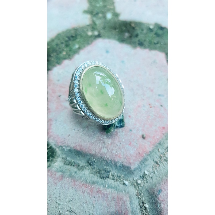 BATU AKIK LUMUT ICE JADE ACEH BODY KRISTAL KODE 1155