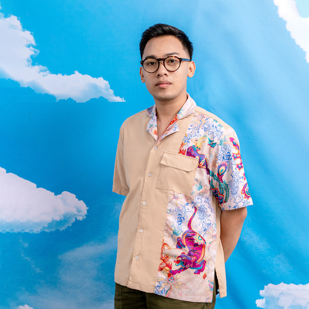 SOVLO Aksa Shirt - Kemeja Unisex Batik Lengan Pendek