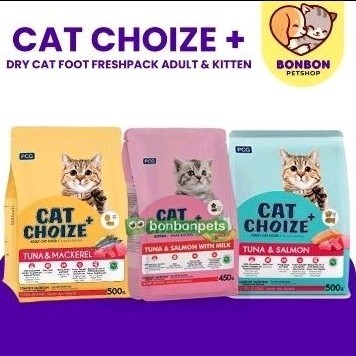 Cat Choize Plus Kitten | Cat Choize Plus Adult Freshpack 500gr
