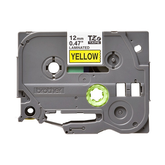 TJ Label Tape Cassete Brother TZE-631 12 mm Black on Yellow