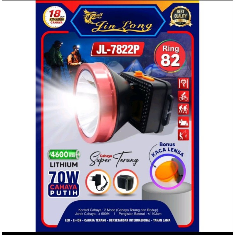 senter kepala jin long jl 7822p