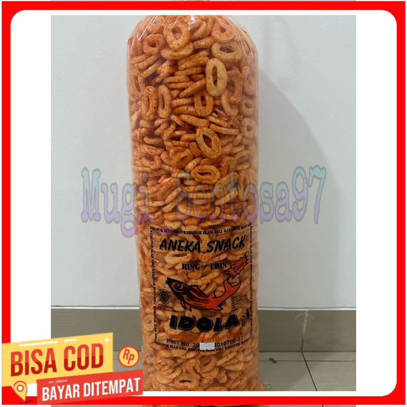 

Kerupuk Ring Pedas Rasa Balado 1000 gr