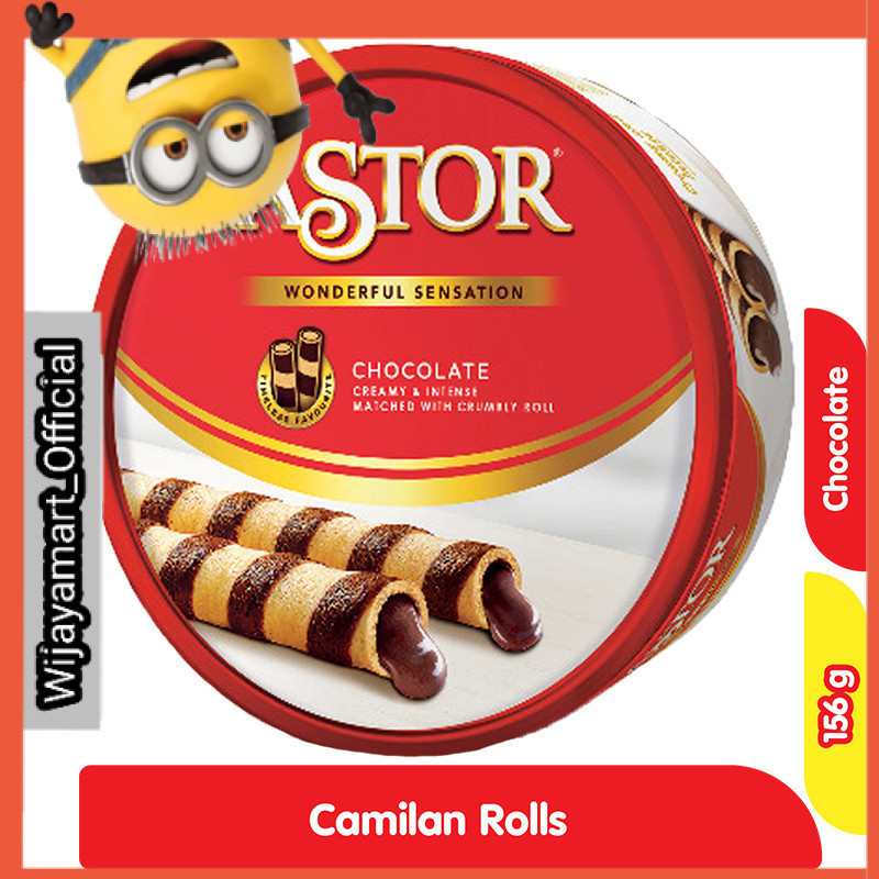 

ASTOR Wafer Stik Cokelat Kaleng 156 g