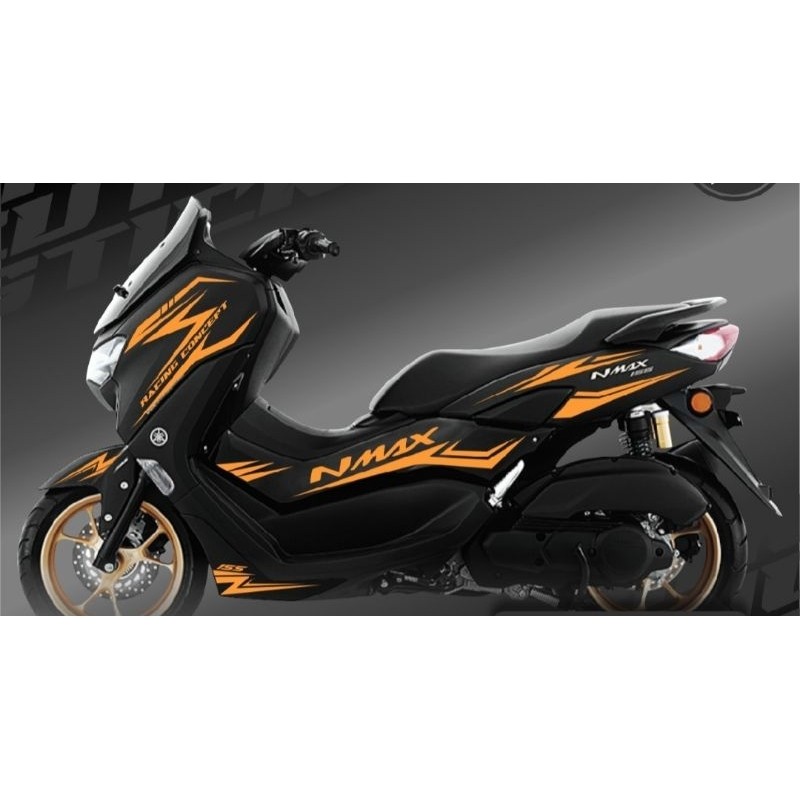 lis bodi cutting stiker nmax new 2021---2024