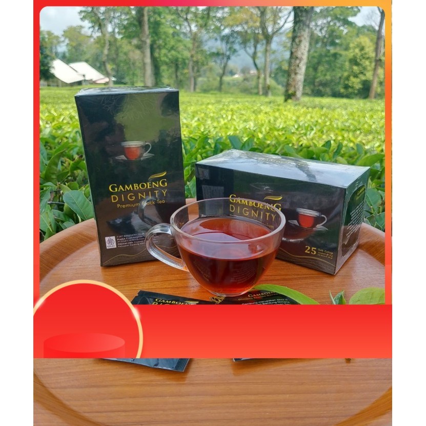 

Gamboeng Dignity Tea Bag | Teh Hitam | Teh Hitam Celup | Teh Celup