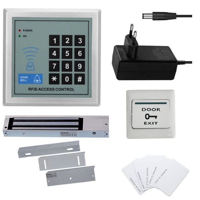 

paket access door kartu rfid paket access control paket akses door id - exit button std