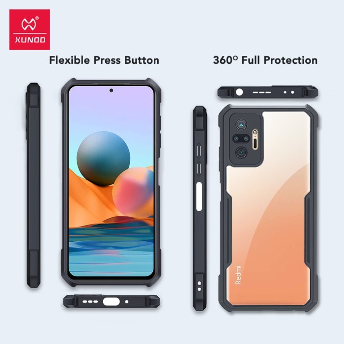 XUNDD Untuk Xiaomi Redmi Note 10 Pro/Redmi Note 10 Pro Max Case - Redmi Note, 10 Pro Max