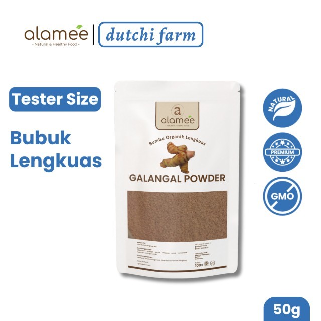 

ALAMEE Lengkuas Bubuk Asli Galangal Powder Murni Tanpa Campuran Bumbu Organik 50g Dutchi Farm