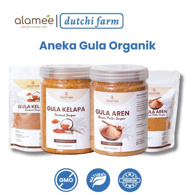 

Gula Semut Kelapa Aren Organik Asli Bubuk Coconut Sugar Premium Powder Natural Organik Organic 500gr