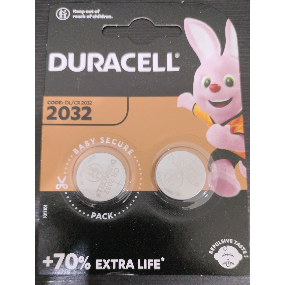 Baterai Duracell CR2032 | CR2025 | CR2016 Lithium 3V (isi 1 pcs) | Baterai Duracell CR2025 | Baterai