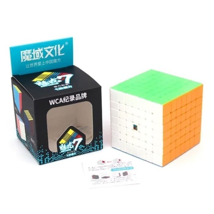 [[Promo]]Ready Rubik 7x7 MoYu Meilong 7x7 Stickerless Original MFJS Moyu Meilong 7