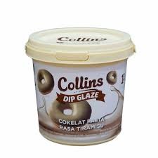 

COLLINS DIP GLAZE TIRAMISU 1 KG - TIRAMISU PASTA