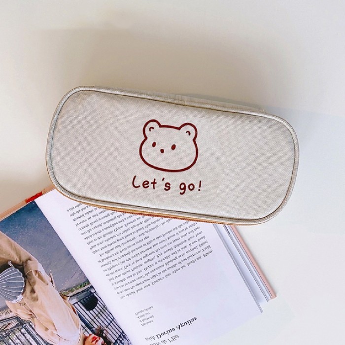 

Mismi Annette Pencil Case Kotak Pensil Cute Bear Sekolah - K1A - Good Luck