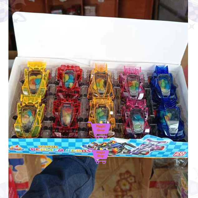 

PROMO SANKIE PERMEN MAINAN MOBIL BALAP ISI 20 PCS TAM*YA
