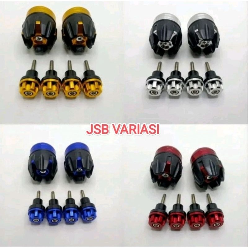 PAKETAN 3 ITEM JALU AS RODA BUAH NAGA DEPAN + JALU SPAKBOR / JALU BONEL SPAKBOR NMAX/AEROX/VIXION DL
