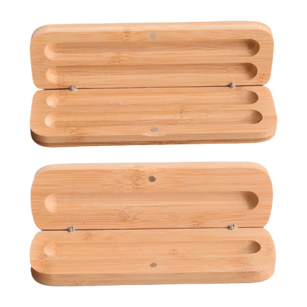 

Wood Pen Storage Box Portable Lightweight Display Stand Protective Writing Ballpoint Pen Sturdy Organizer Wooden Pen Case