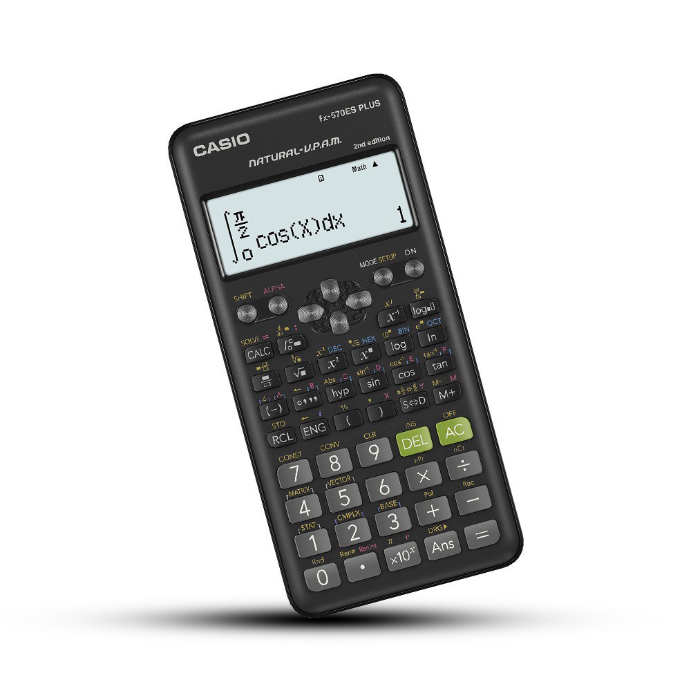 

CASIO FX-570ES Plus - Kalkulator Sekolah/Kuliah - Scientific Saintifik