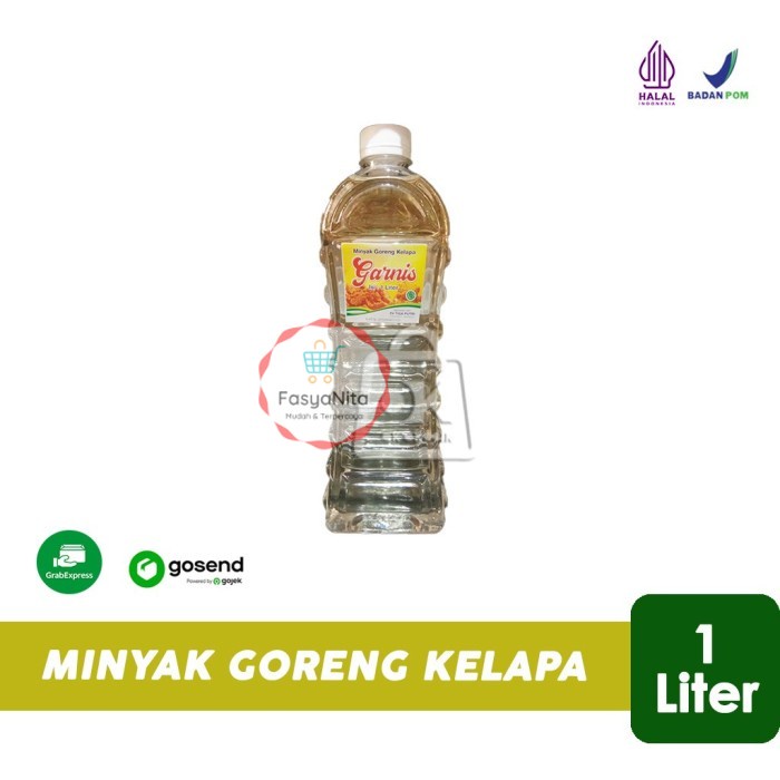 

Minyak Goreng Kelapa GARNIS 1 liter / Cooking Oil (KHUSUS INSTANT) - FasyAnita Mart Denpasar