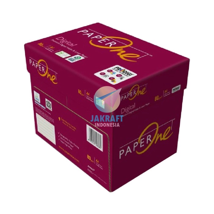 

[JL-9829] Murah Khusus Gojek Grab! Kertas HVS A4 80 Gram Gsm PAPERONE PAPER ONE - A4 80 Gsm RED