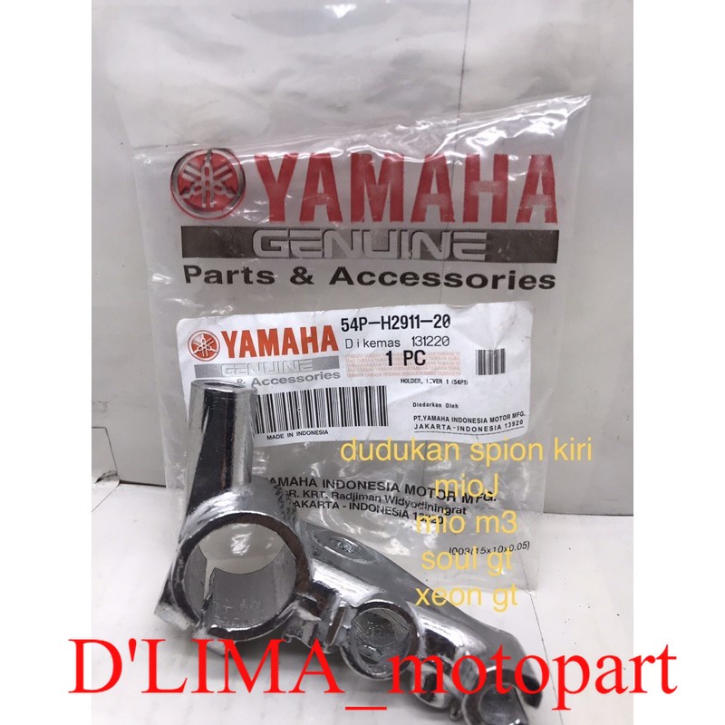 dudukan spion kiri rumah handle mioJ,mio gt,mio m3,soul gt,xeon gt