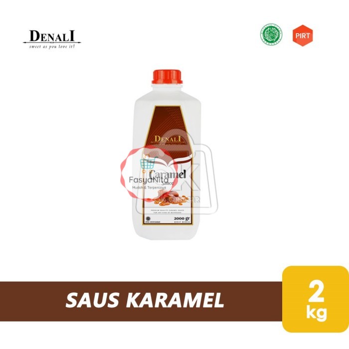 

Saus Caramel Sauce DENALI Karamel Saus (2 Kg) - FasyAnita Mart Denpasar