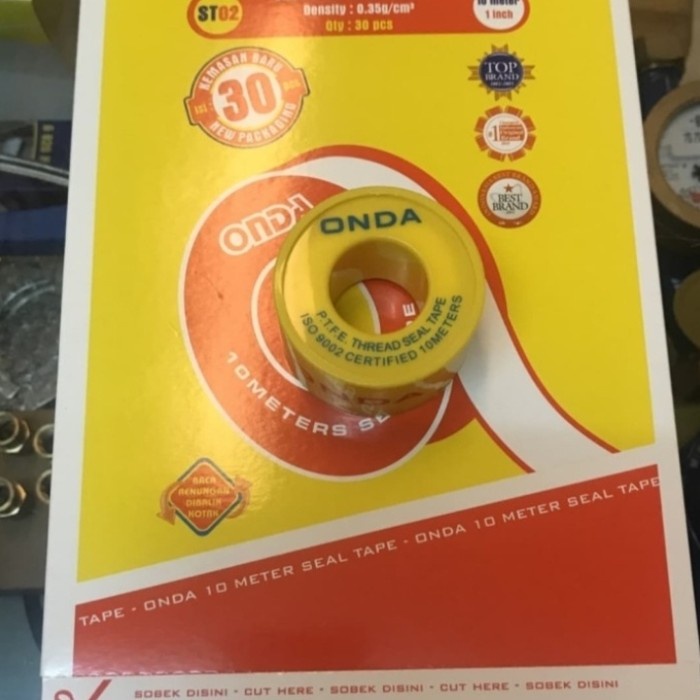 

Seal Tape 1" ONDA size 25mm x 0.075mm x 10M (30pcs)