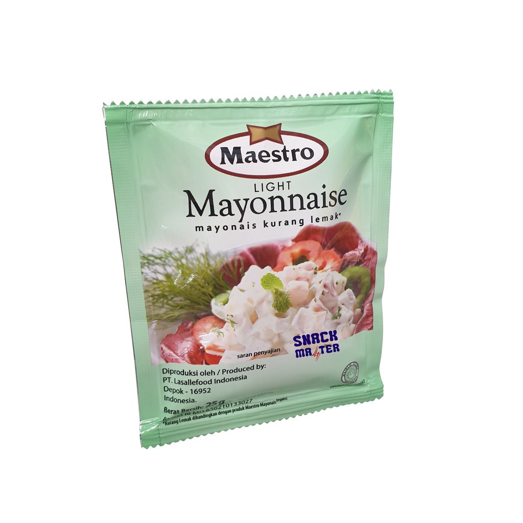 

Maestro Mayonnaiese - Netto 25 gr