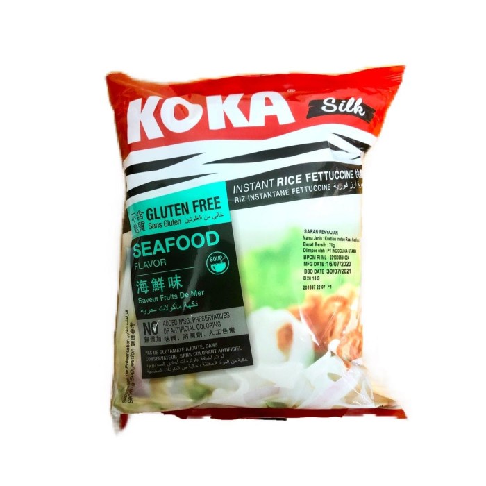 

Koka Seafood Instant Rice Noodle [70 gr] - Mie Gluten Free