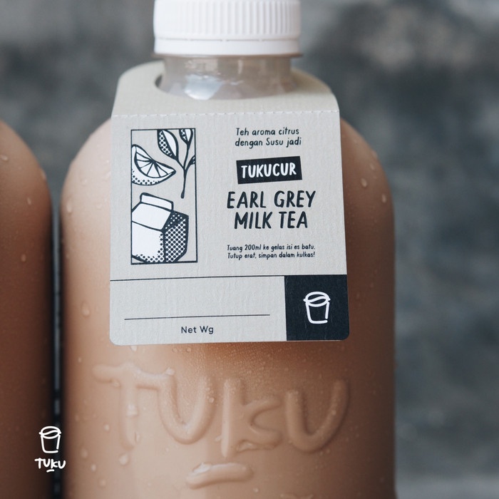 

✨PROMO✨ -TUKU - TUKUCUR Earl Grey Milk Tea 1 Liter