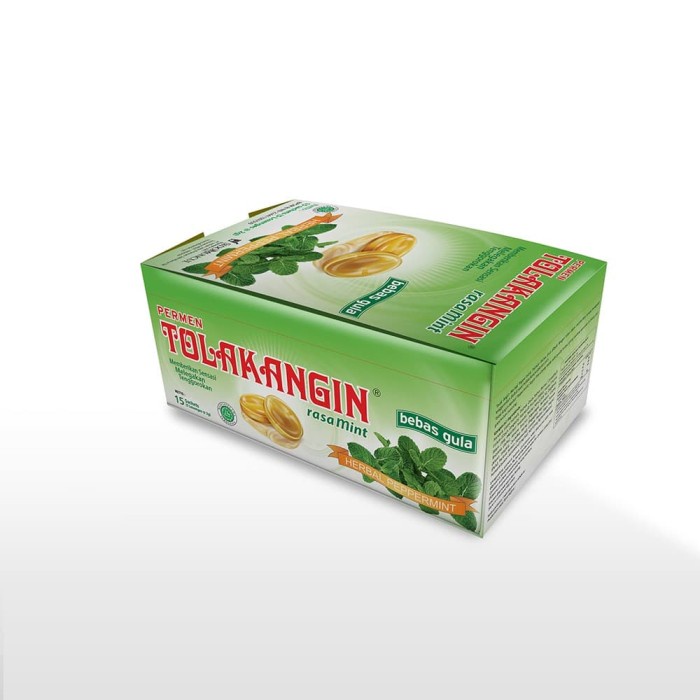 

✨PROMO✨ -Sido Muncul Permen Tolak Angin Bebas Gula 15's - Tenggorokan Gatal