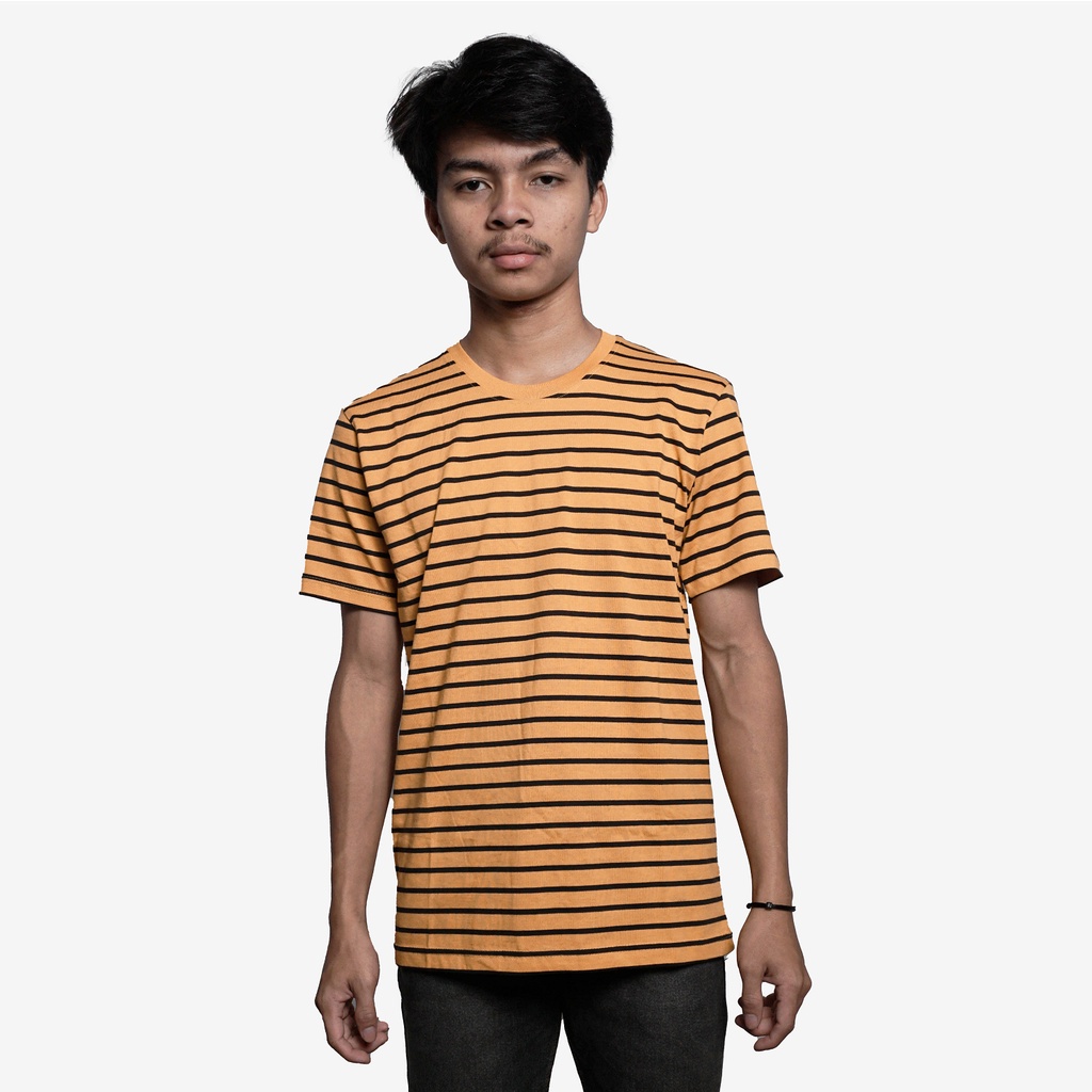 Kaos Stripe Pria - Kaos Salur T Shirt Stripe Pria
