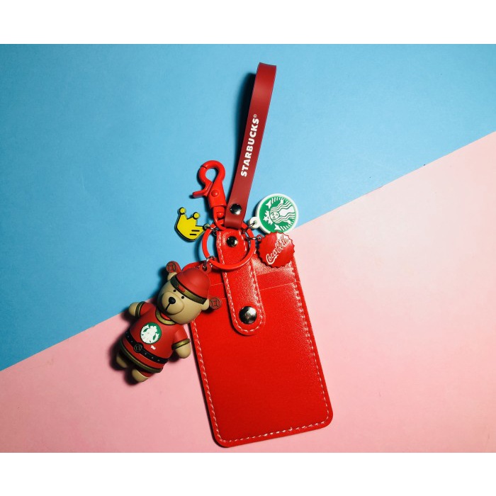 

Anjaniselle Card holder cute Starbucks doll , card holder kartu akaes , bus - 4