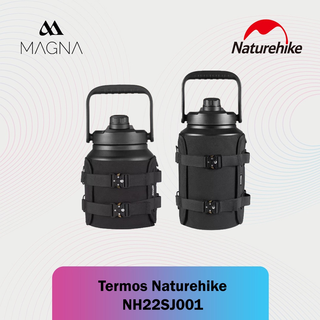 Termos Naturehike NH22SJ001 Thermos Double Layer Tumbler Stainless Camping Hiking Piknik Tempat Boto