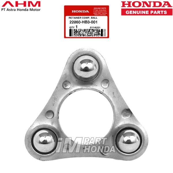MURAH Retainer Ball Karisma Kirana Supra X 125 Lama Batman 22860-HB3-001 22860HB3001 JAMINAN 100% OR