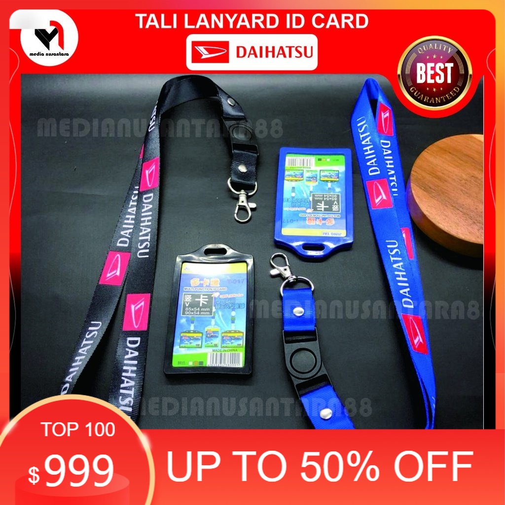 

Tali Lanyard DAIHATSU / TALI GANTUNGAN KUNCI GANTUNGAN LEHER GANTUNGAN FLASHDISK GANTUNGAN IDCARD GANTUNGAN NAMETAG GANTUNGAN PODS - TALI LANYARD BEST SELLER BISA COD