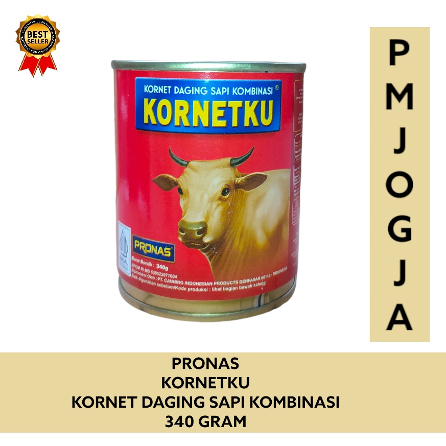 

Pronas Kornetku Kornet Daging Sapi Kombinasi 340 gram Kemasan EOE