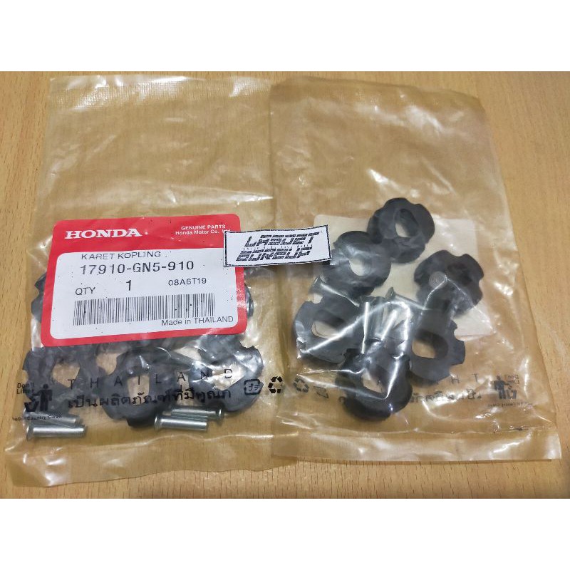 KARET DUMPER RUMAH KOPLING SET HONDA ASTREA STAR PRIMA GRAND LEGENDA IMPRESSA ORIGINAL AHM