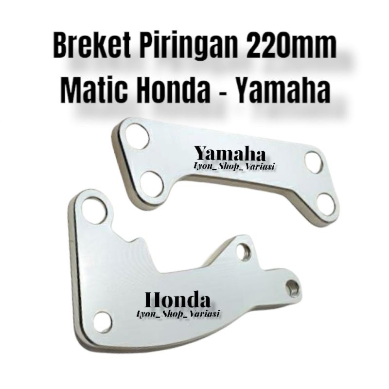 Bracket Breket Kaliper Standar Piringan Disk Cakram 220mm Beat Scoopy Mio Fino Xeon