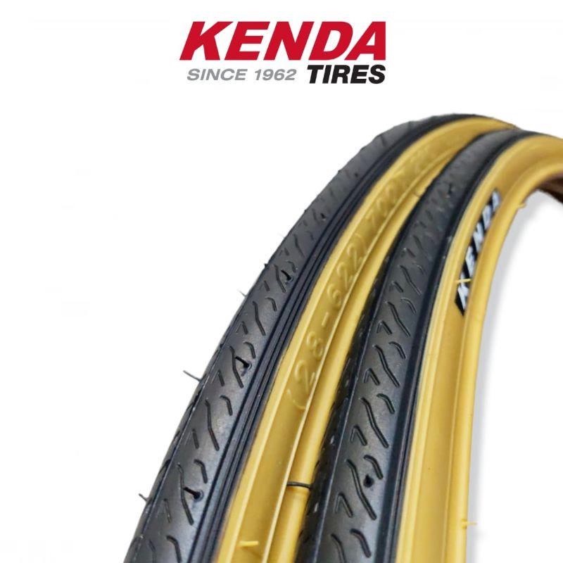 Ban Luar Kenda 700 x 28c 700cx25 Gumwall 700x28c wall coklat FIXIE RB