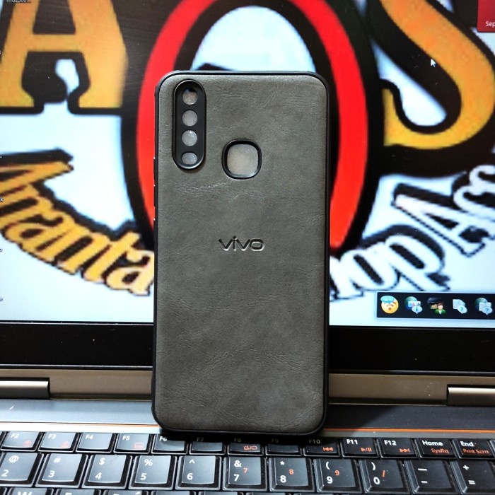 CASE BAHAN KULIT VIVO Y11 / Y12i SOFTCASE LEATHER PREMIUM CASING COVER KULIT