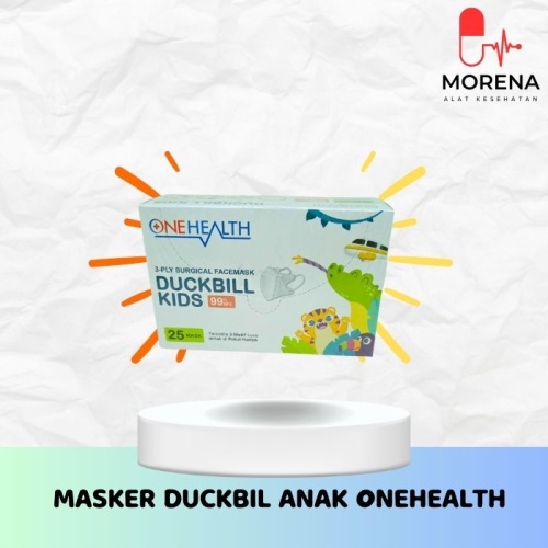ONEHEALTH - Masker Anak Duckbill OneHealth Motif anak isi 25
