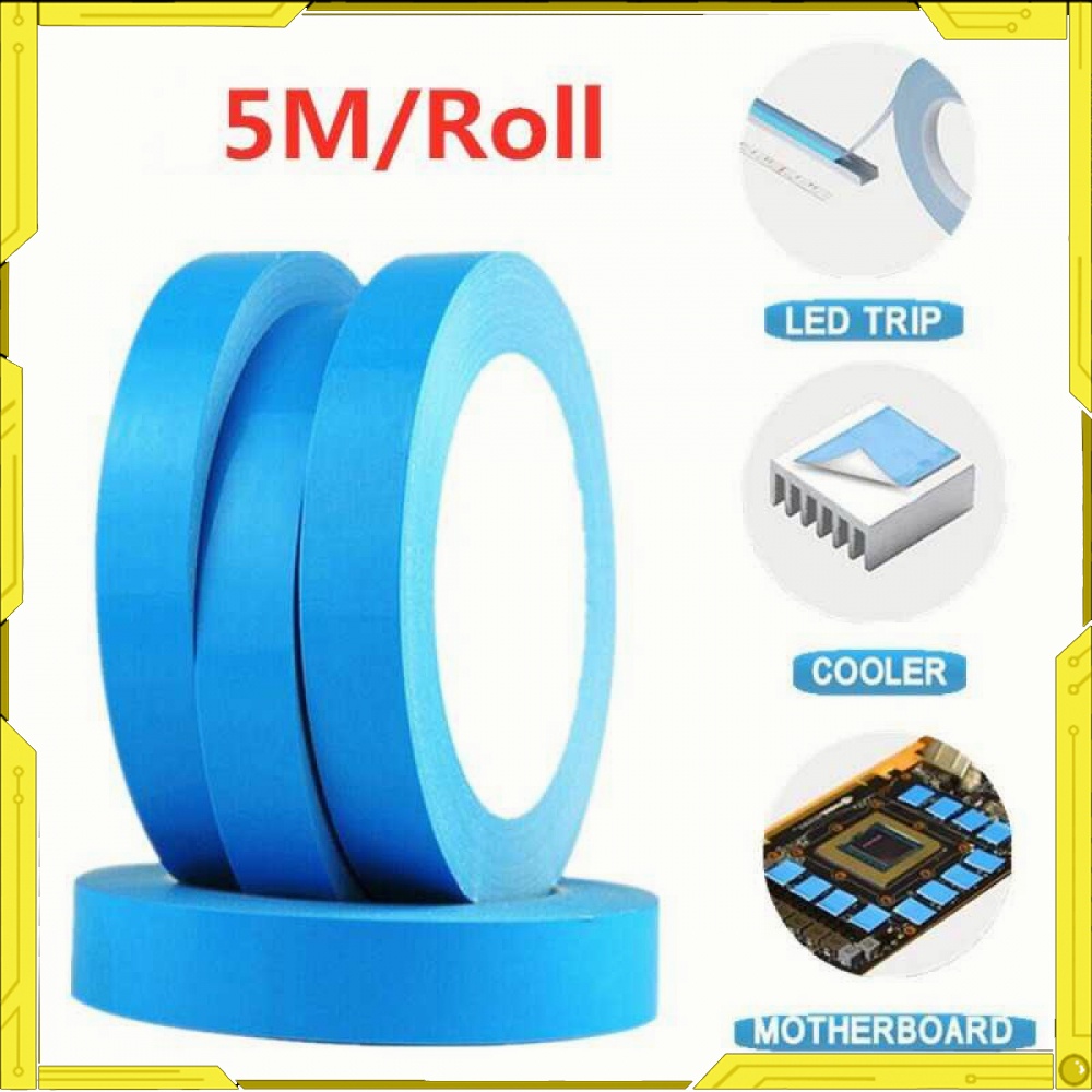 

Selotip Double Sided Tape Thermal Conductive Adhesive 5M -TL365