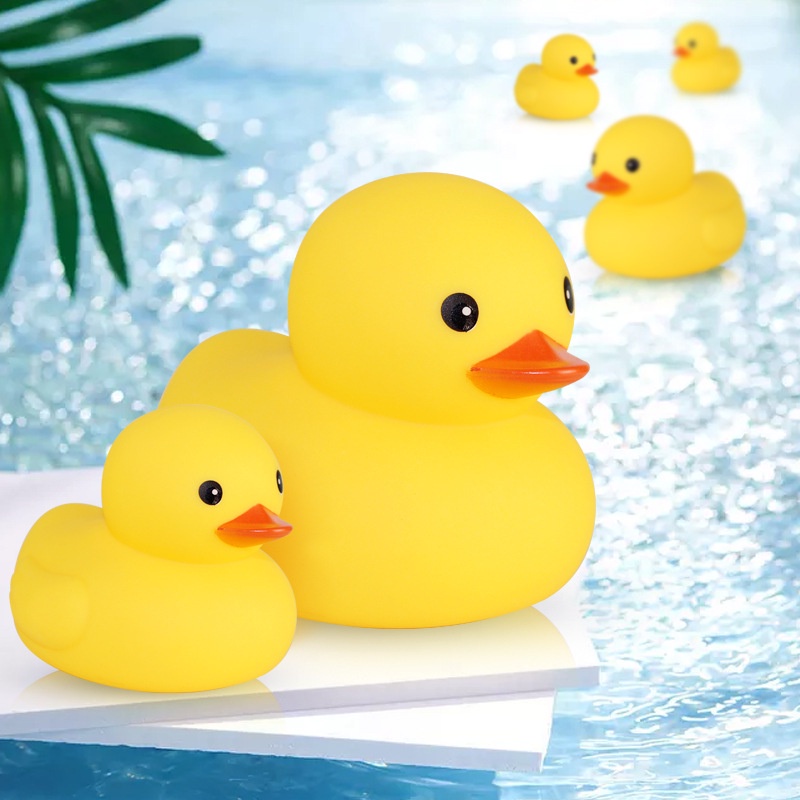 5PCS Bebek Karet Mainan Mandi Anak / Mainan edukasi Anak/ mainan bayi / bath toys