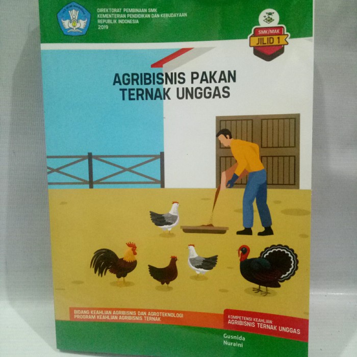 Terlaris ✨ - buku SMK agribisnis pakan ternak unggas