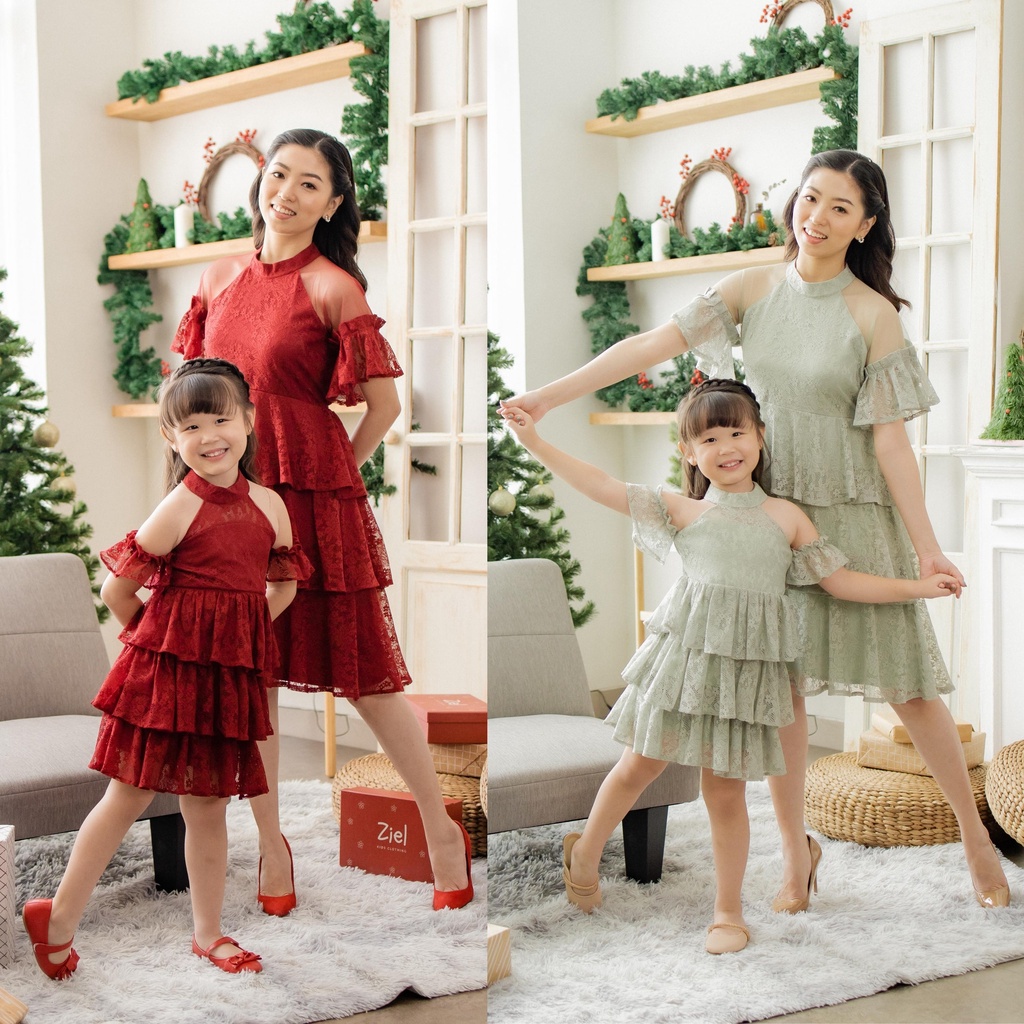 Dress Anak Kekinian Murah / CHRISTMAS ZIEL KIDS - Carol Dress / Christmas Collection / Christmas 202