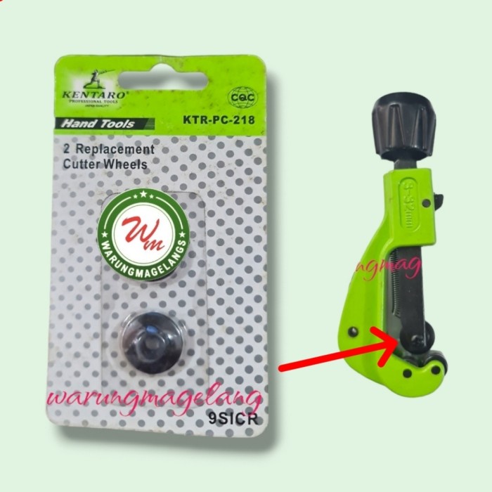 

KTR mata pisau Pipe Cutter potong Pipa tembaga AC Tube Cutter 3-32 mm